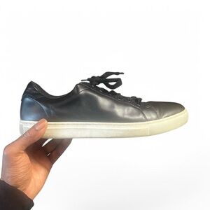 Men's Black‎ Vegan Leather Sneakers
